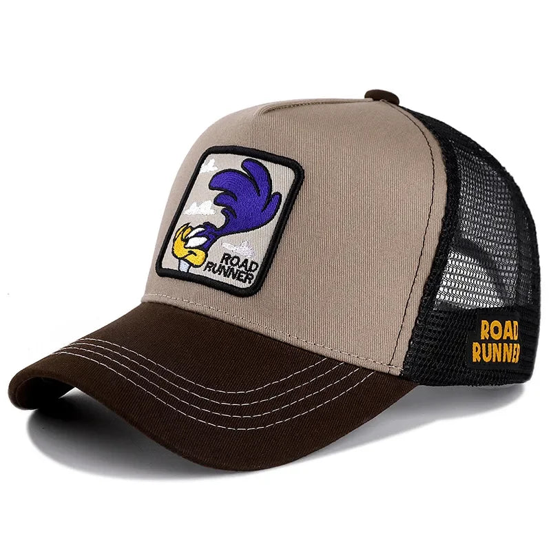 High Quality Brand Anime Cartoon Snapback Cotton Baseball Cap Men Dad Mesh Hats