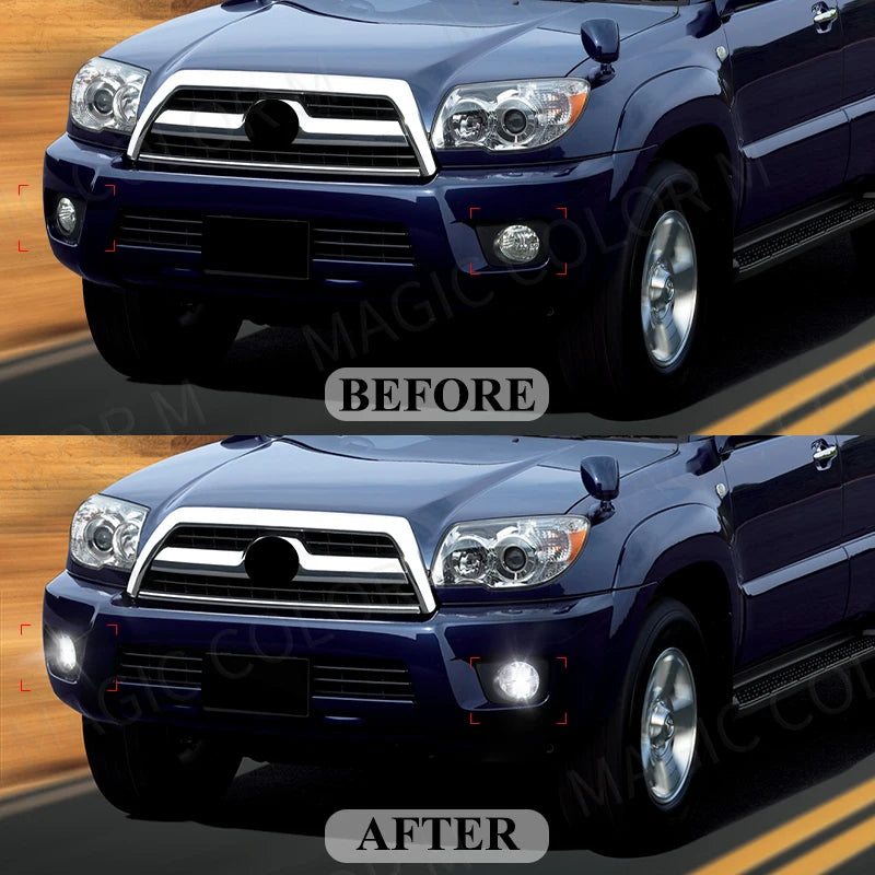LED Fog Lamp for Toyota Hilux 2005-2009 for Rav4 2004 2005 for Avalon 2005-2007 for 4 Runner 2006-2009 for Lexus ES330 2005-2006