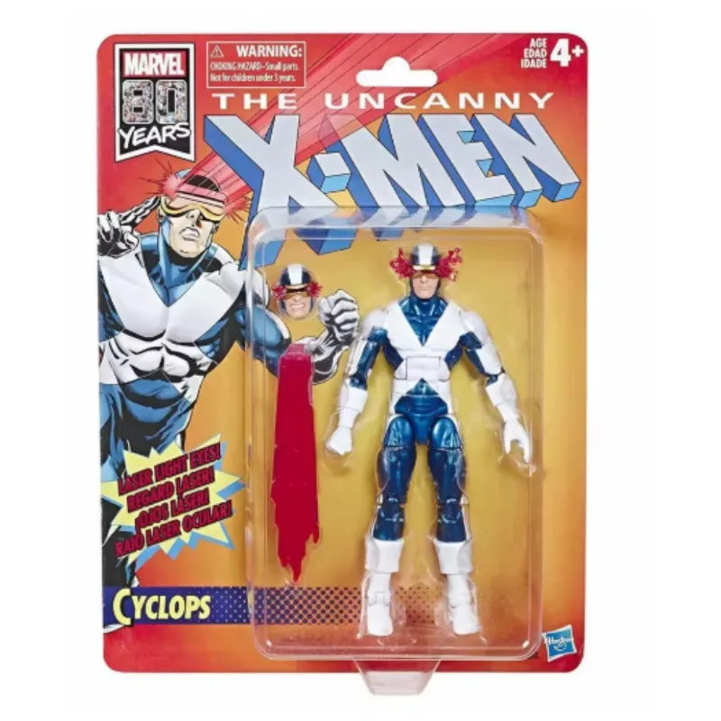 Original Hasbro Marvel Legends Series THE UNCANNY X-MAN CYCLOPS Anime Figure Toy Model Collection
