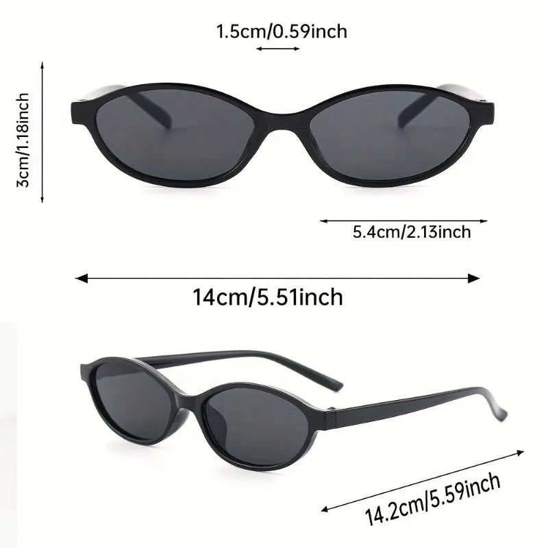 3 Pairs of Unisex Geometric Retro Classic Glasses A Daily Must-have Perfect Gift for Family and Friends Versatile Item