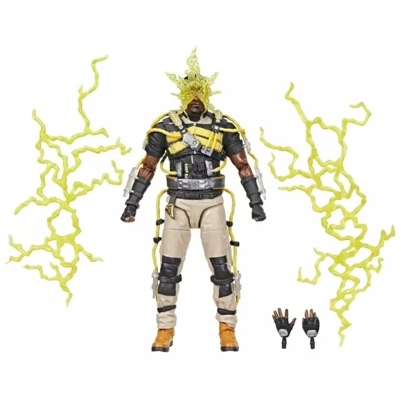 Original Hasbro Marvel Legends Series Spiderman No Way Home Marvel’s Electro Anime Figure Toys Model Collection