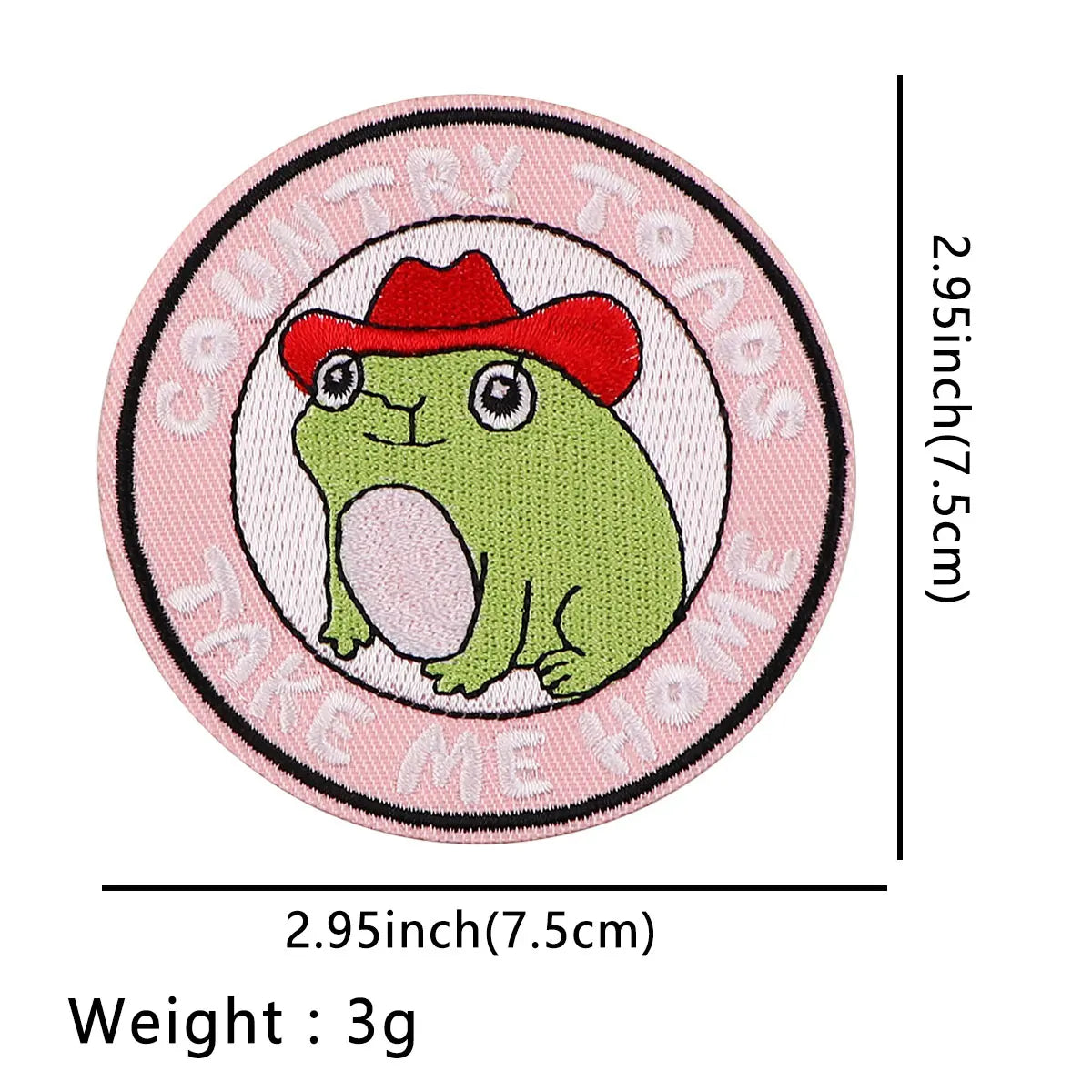 Cute Capybara Iron On Patch Clothes Patch For Clothing Phrase Embroidered Patch Garment Apparel Accessories Sewing Stickers