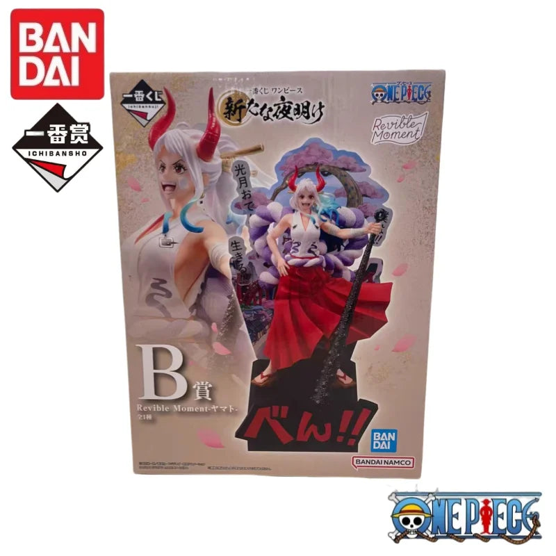 Special OfferIn Stock 100% Original Bandai Ichiban Kuji Anime One Piece Yamato Luffy Kozuki Momonosuke Figure Mol Genuine Boxed