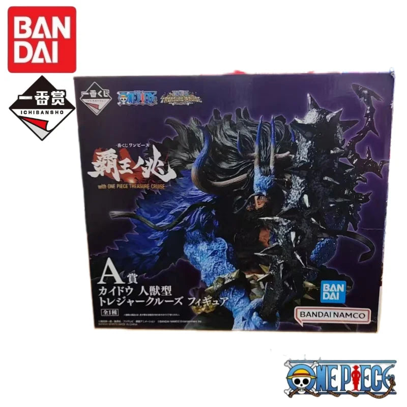 Special OfferIn Stock 100% Original Bandai One Piece Ichiban Kuji Treasure Cruise Kaidou Yamato Roronoa Anime Figures Toys for K