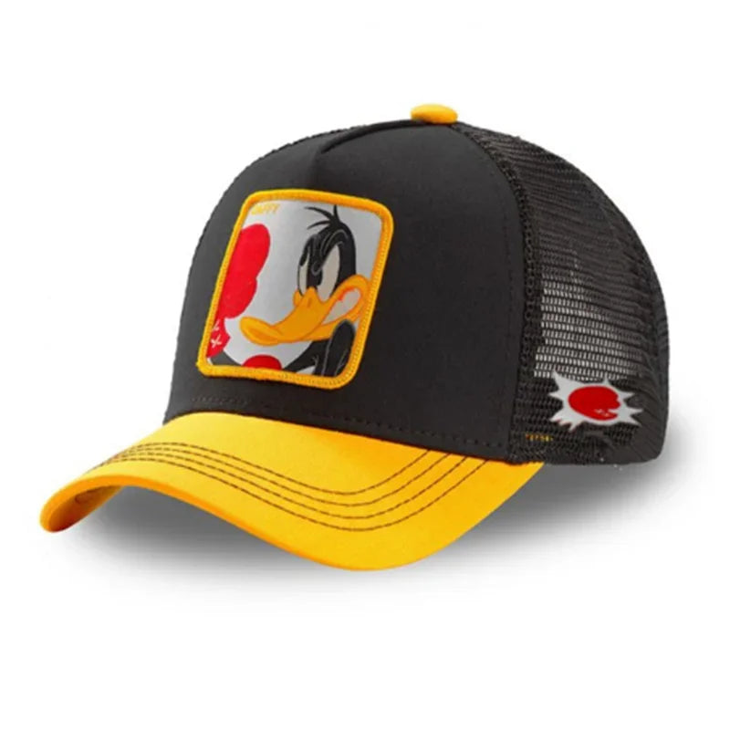 High Quality Brand Anime Cartoon Snapback Cotton Baseball Cap Men Dad Mesh Hats
