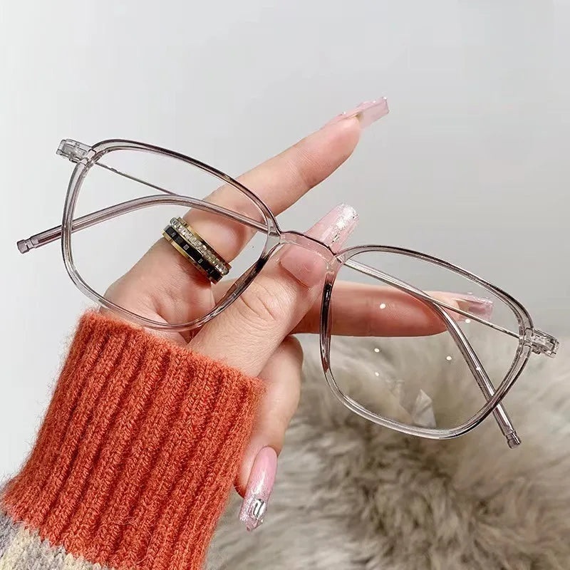 Computer Eye Glasses Metal Frame Anti Radiation Glasses Photochromic Eyeglasses Replaceable Lens Unisex