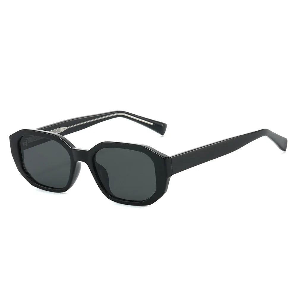 JNPCXI Ins Popular Small Square Sun Glasses for Women Men Quality Stainless Steel Core CP Frames UV400 Fashion Sunglasses Men