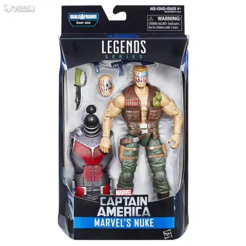 Original Hasbro Marvel Legends Series CAPTAIN AMERICA MARVEL'S NUKE Action Toy Figure Model