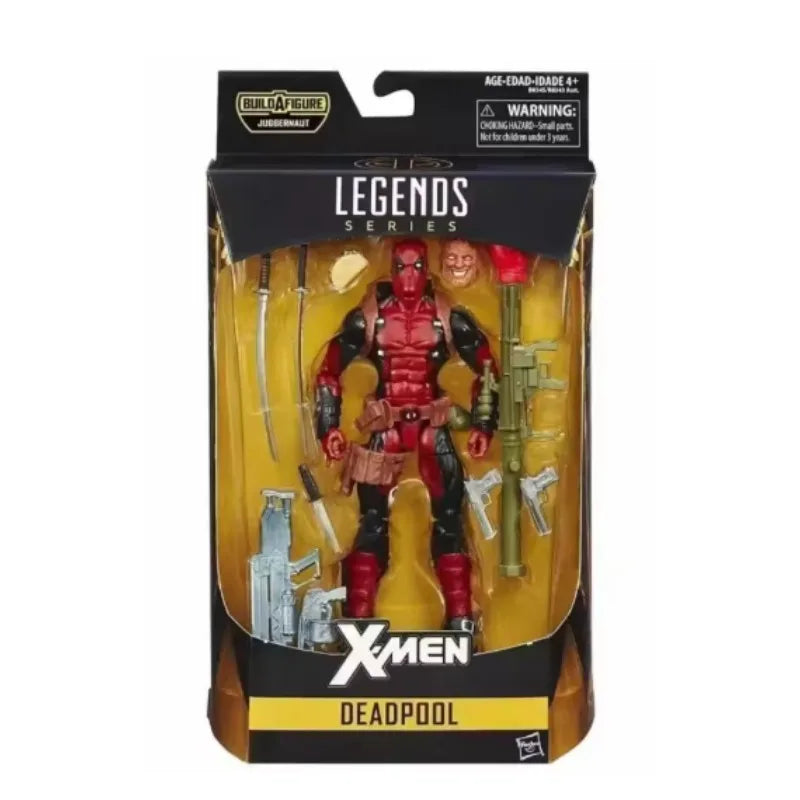 Original Hasbro Marvel Legends Series X-Men Deadpool Anime Figure Toy Collection Model