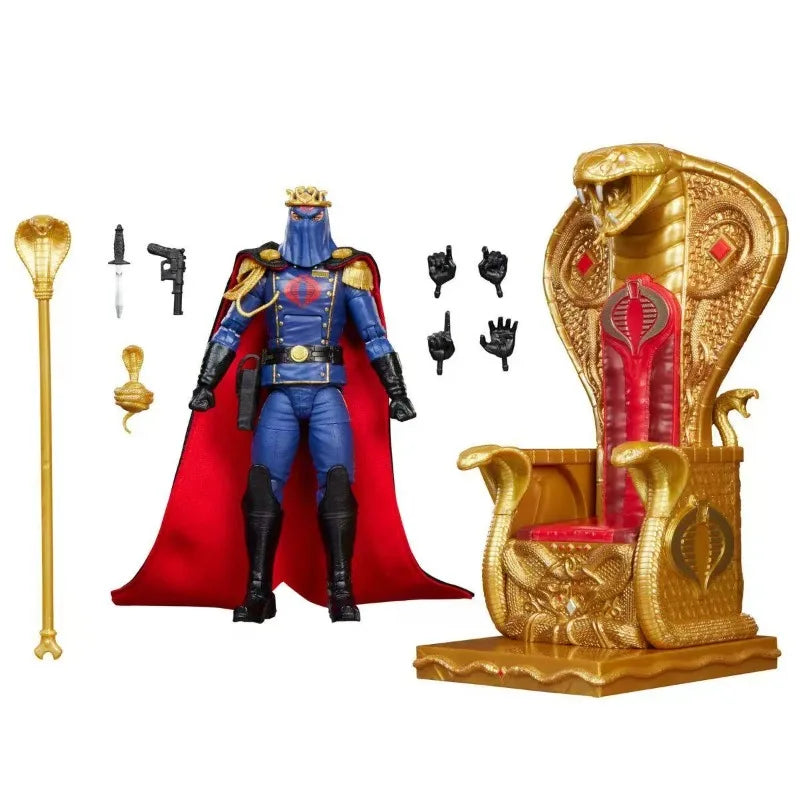 【Pre Sale】Original Hasbro G.I. Joe Classified Series Cobra Commander Action Toy Figure Collection Model