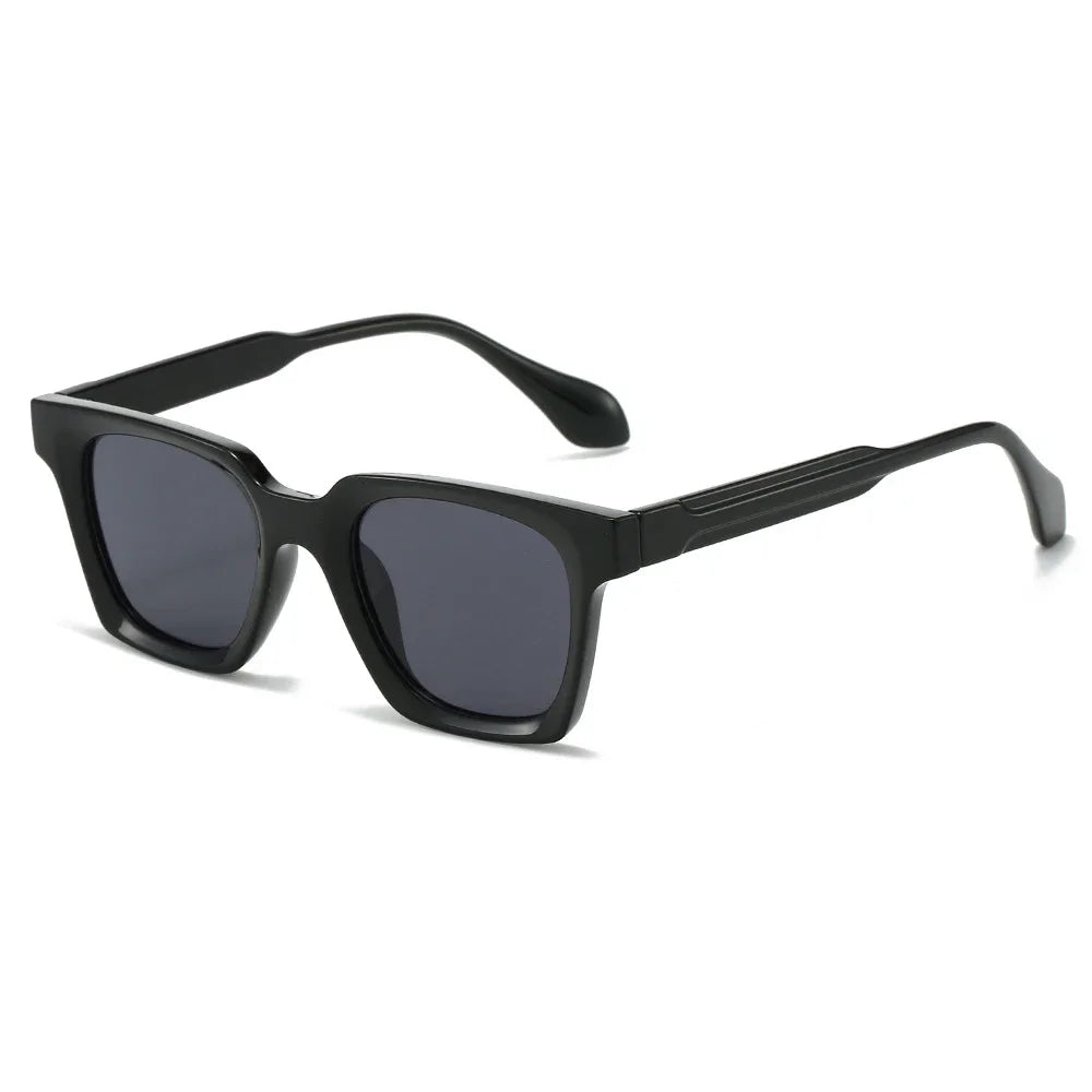 JNPCXI New Square Double Color Sunglasses Women Fashion Shades UV400 Men Trending Sun Glasses