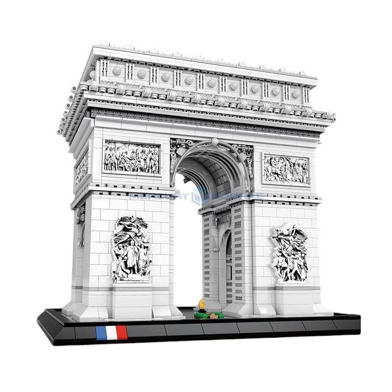3718PCS Arc de Triomphe Model Building Blocks Paris landmark Building Bricks