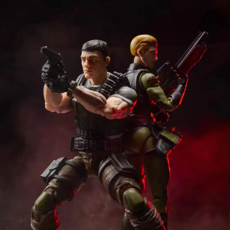 Original Hasbro G.I. Joe Classified Series 138 Vincent R Falcon Falcone Quarrel Anime Figures Toys Collection Models