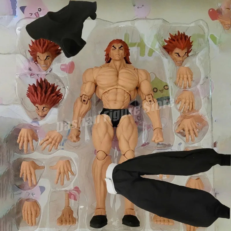 ST Baki Hanma Son Of Ogre Action Figures Hanma Yuujiro Figurine Ko Fighting PVC