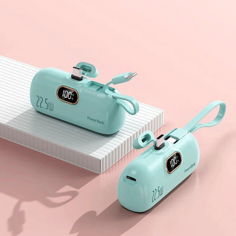 Portable 30000mAh Power Bank Mobile Mini External Battery Fast Charging Type-C