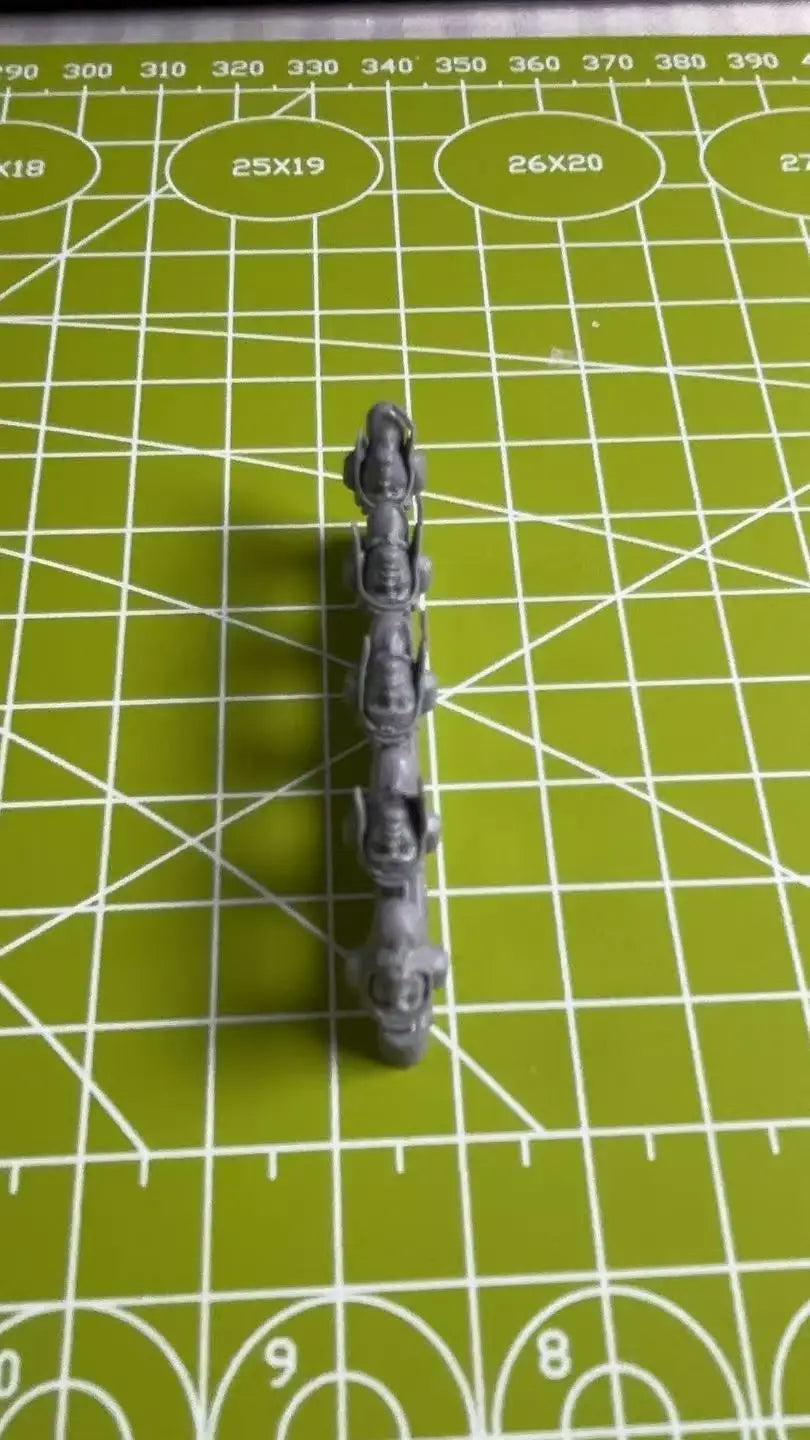 5pcs 1:35 Die Casting Resin Model Assembly Kit Character Head Model Replacement Modification Unpainted