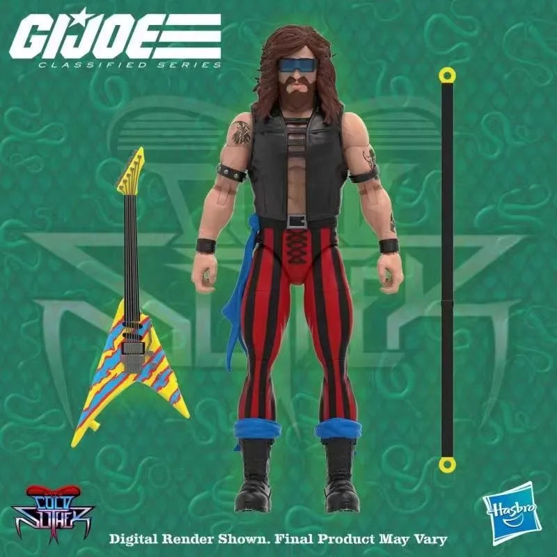 Original Hasbro G.I. Joe Classified Series THE SPRINGFIELD THE ATER COLD SLITHER Anime Figures Toys Models Collection