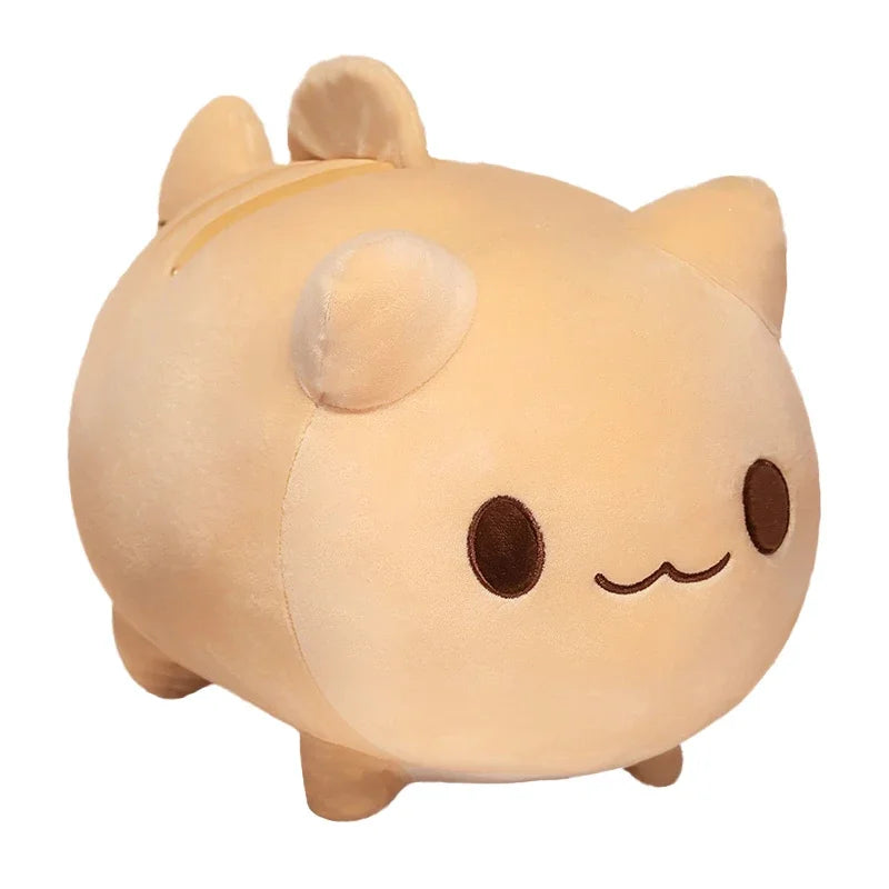 25/30cm Cute Cartoon Cat With Fish Tail Plush Toys Anime Kitty Stuffed Animal Doll Soft Baby Pillow Kids Birthday Gift for Girls