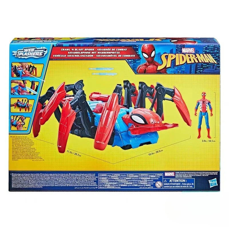 Original Hasbro Marvel Legends Series Spider Man Water-Spraying Crawler Action Figure Toys Model Collection
