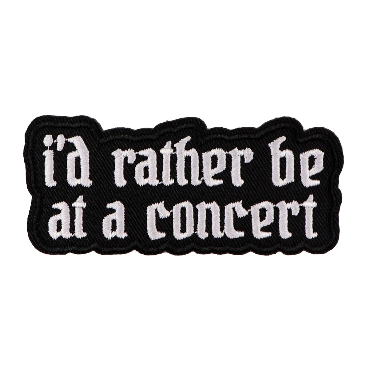 Letters Black Embroidery Patch Funny Quotes Iron On Patches For Clothing Thermoadhesive Patches On Clothes DIY Sew Badges