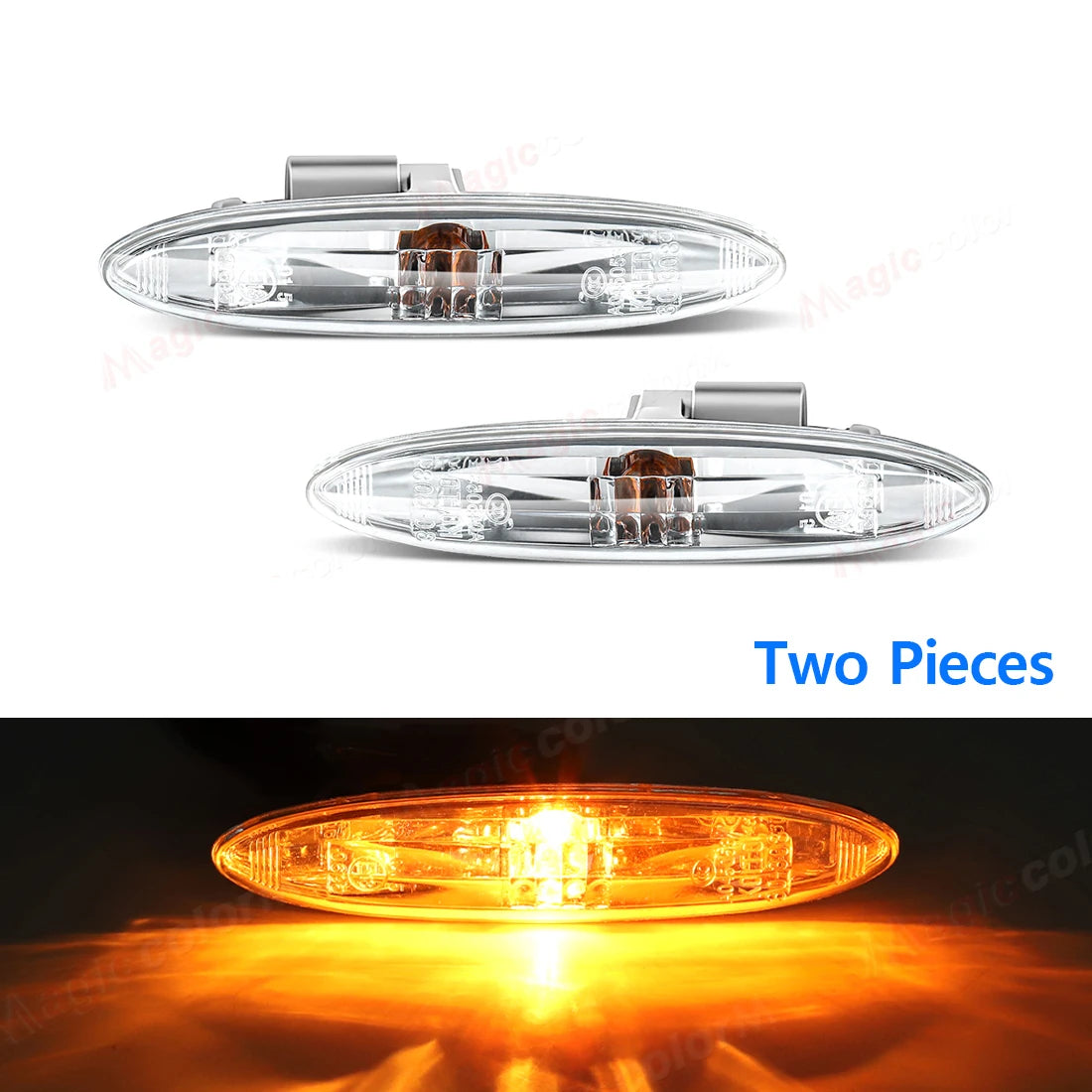 Car Front Bumper Side Marker For Toyota Camry Highlander Crown Kluger Reiz Lexus IS250 ES350 GS450 81730-30131 Turn Signal Lamp
