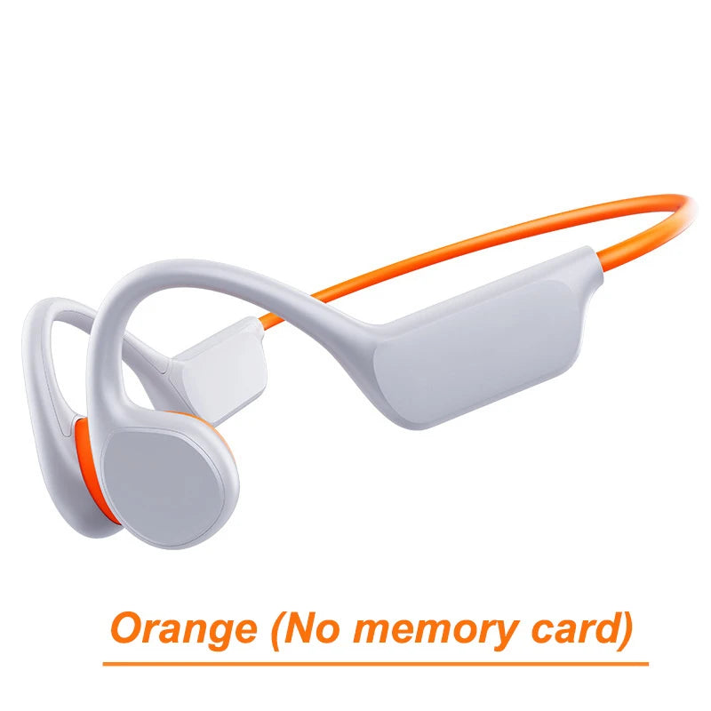 G1 Bone Conduction Headset Bluetooth 5.4 Not In Ear Swimming Running IPX8 Waterproof Long Life Hang Ear Sports Headphones 2025