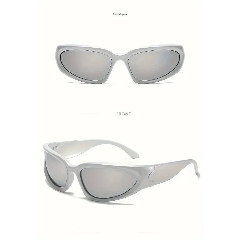 3 pairs of Y2K fashionable men's glasses for daily casual wear, trendy and fashionable glasses