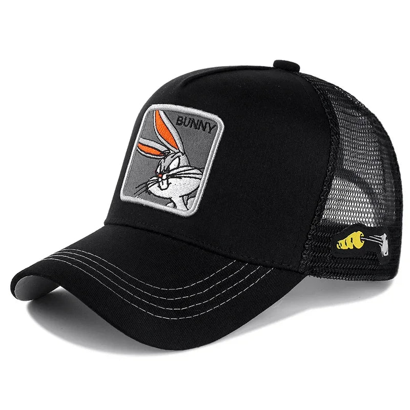 High Quality Brand Anime Cartoon Snapback Cotton Baseball Cap Men Dad Mesh Hats
