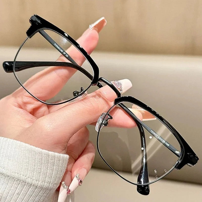 Blue Light Blocking Glasses Square Eyewear Computer Screen Protection for Office Work