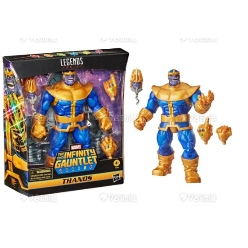 Original Hasbro Marvel Legends Series The Infinity Gauntlet THANOS Anime Figure Collection Toy Model