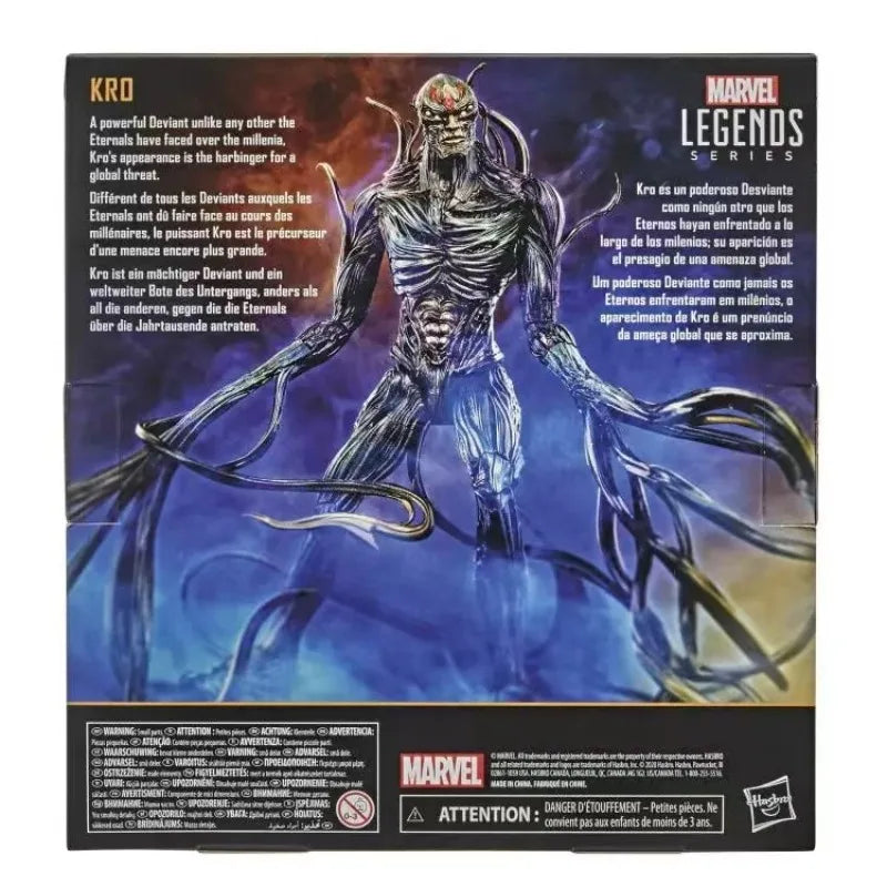 Original Hasbro Marvel Legends Series ETERNALS KRO Anime Figure Toy Collection Model