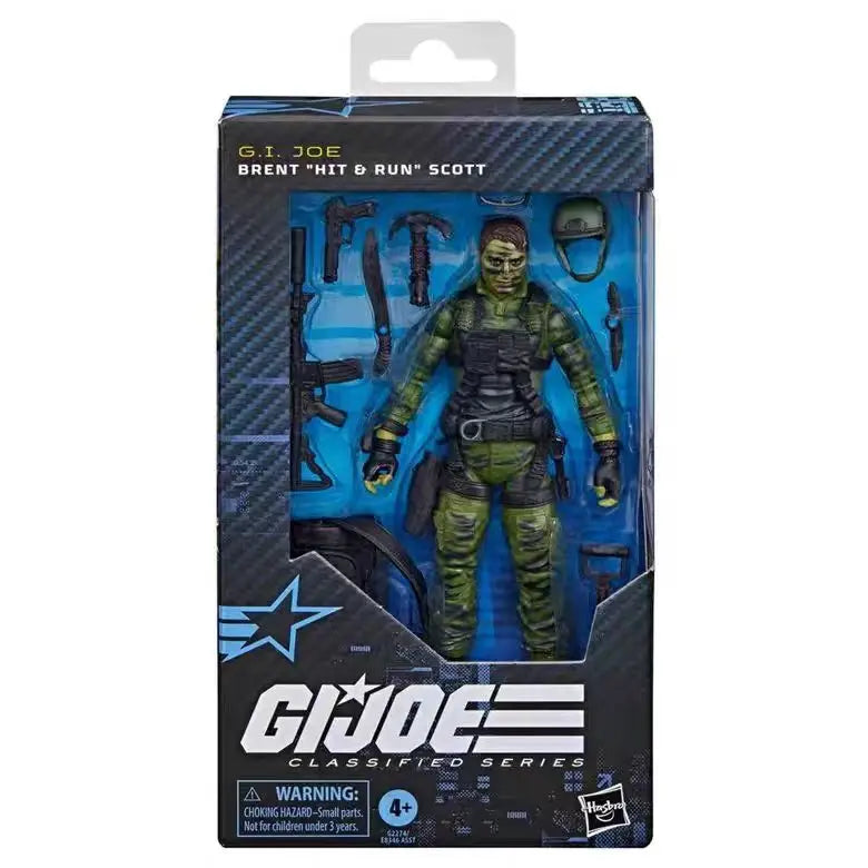 Original Hasbro G.I. Joe Mole Rat/Brent 'Hit & Run' Scott/Bradley 'Big Lob' Sanders/Edwin 'Lifeline' Steen /Night-Viper Action