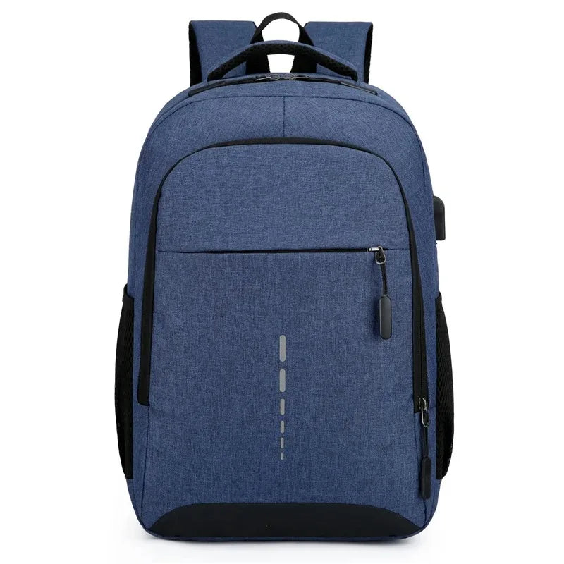 Ultra Lightweight Men' Waterproof Backpack USB Charging Travel Laptop Phone Bag