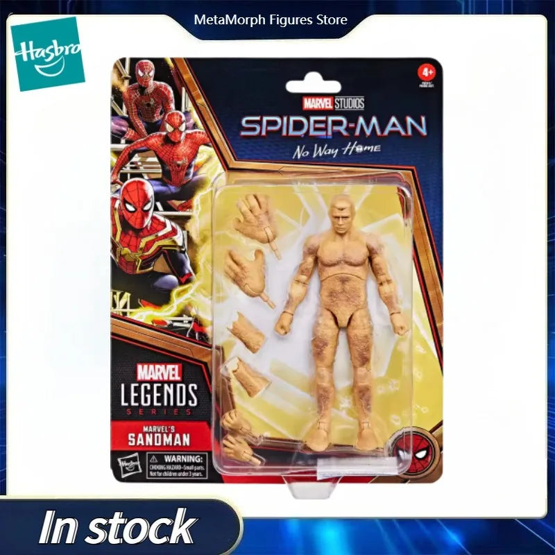 Original Hasbro Marvel Legends Series Sandman Spider-Man: No Way Home Action Toy Figure