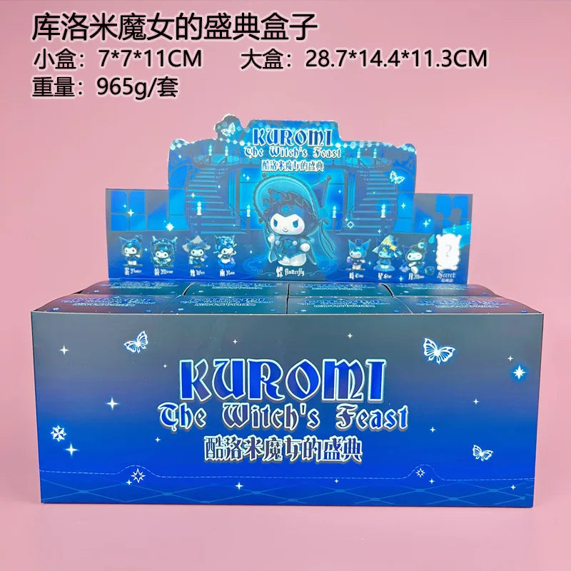 Sanrio My Melody kuromi Figure Toys Classic Cartoon Image Action Figure Box