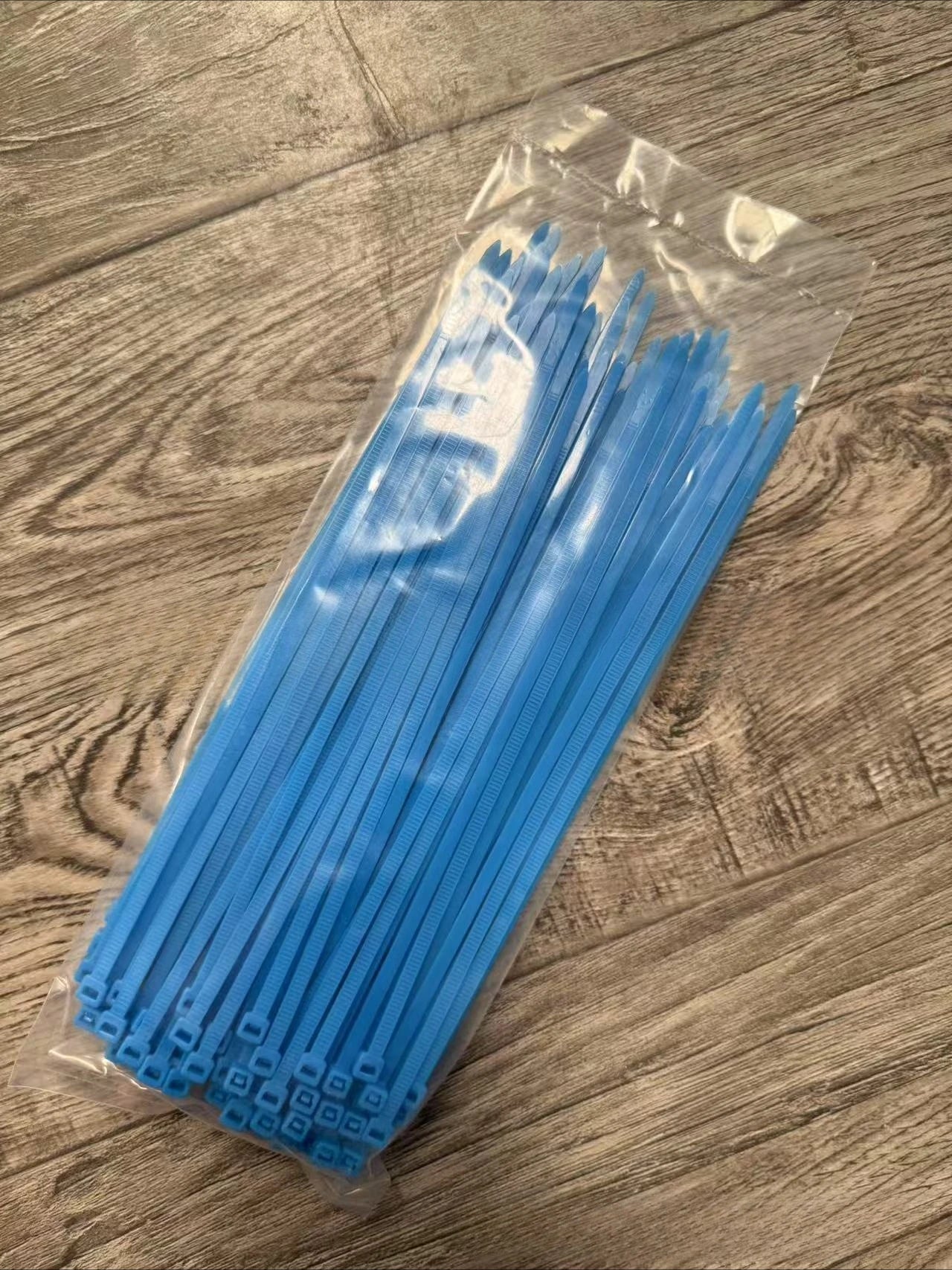 100PCS Colorful Self-Locking Nylon Cable Ties: Strong Multi-Color Zip Ties for Home Garden, Red Green Orange
