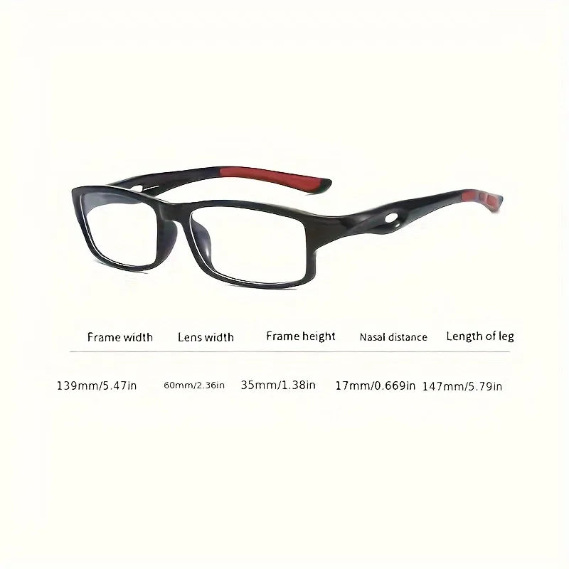 6 Pairs of Ultra Light Sports Reading Glasses for Both Men and Women Drop Resistant Fatigue Reducing+1.0 To+4.0 Degrees