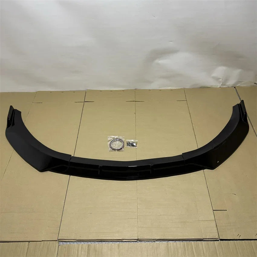 For Mercedes Benz CLA Class C117 W117 CLA200 220 250 A45 AMG 2016-2019 Car Front Bumper Splitter Lip Spoiler Diffuser Body kit