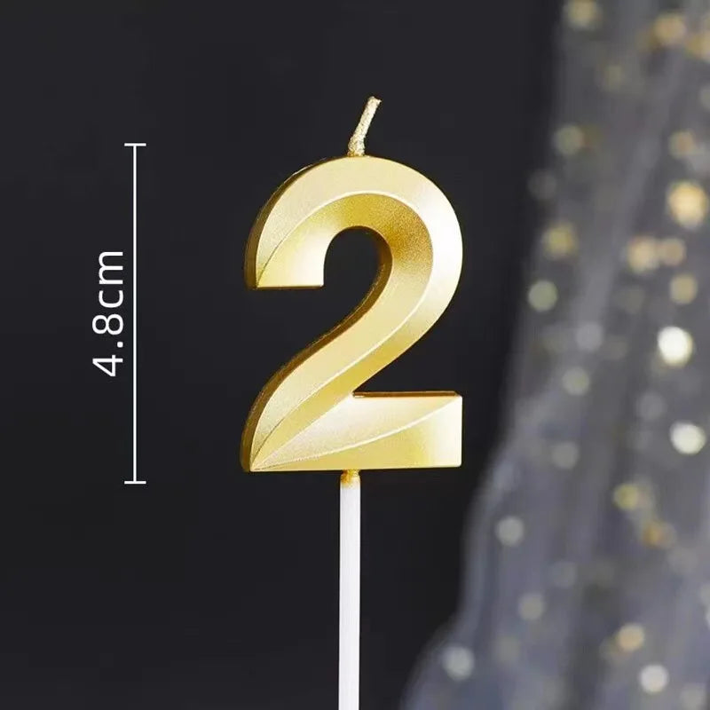 1pc Age Number Candle, Birthday Cake Candle, Creative Party Event Celebration Anniversary Cake Decoration