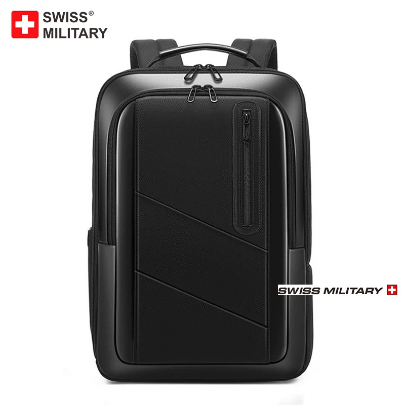 SWISS MILITARY Travel Multifunction Bag USB Charging Waterproof Laptop Backpack