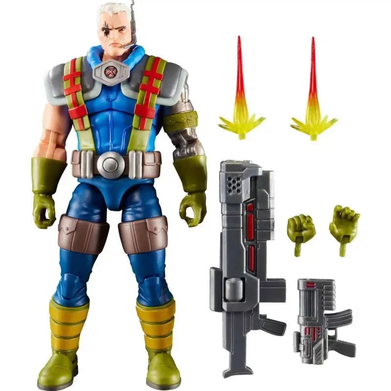 Original Hasbro Marvel Legends Retro X-Men 97 Cable Anime Figure Toys Ornaments Collection