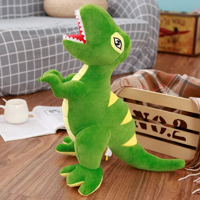 1pc 45cm-160cm Dinosaur Plush Toy Stuffed Plush T-Rex Pillow Boys Toy Big Size Dinosaur Soft Doll Birthday Gift for Children