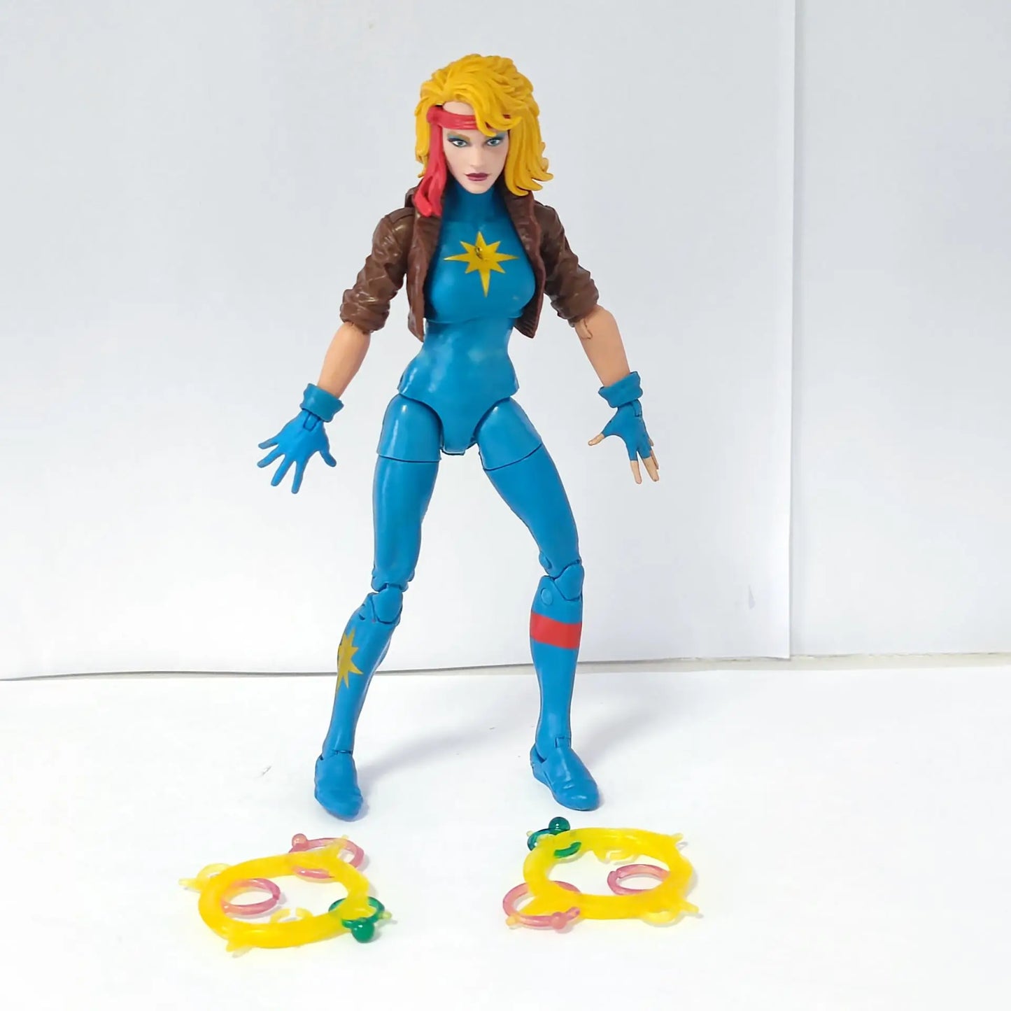 Marvel Legends X-Men Uncanny Retro Series Dazzler Body With Mojoworld Series Head 6" Loose Action Figure