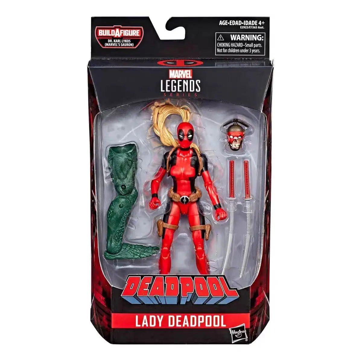 Original Hasbro Marvel Legends Series DEADPOOL/LADY DEADPOOL/SPIDER-MAN VILLAINS OF THE NIGHT Action Toy Figure