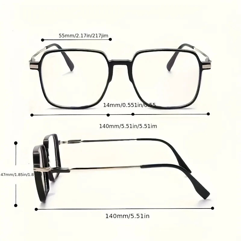Fashionable Design Reading Glasses Intelligent Variable Light Reading Glasses Lightweight and Comfortable for Both Men and Women