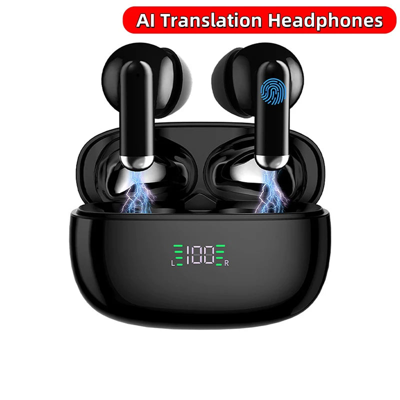 BMAD Language Translation Earbuds Online Support 144 Languages And Accent Translate Music And Call Wireless Translation Device