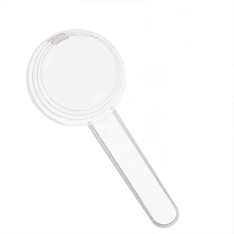 20g Individually Packaged 40ml Flat-bottomed Spoon 20g Measuring Spoon with Scale Transparent Plastic Measuring Spoon 40ml