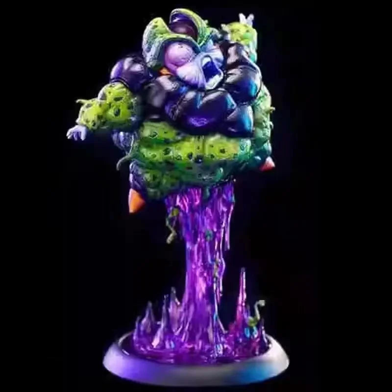 15cm Anime Dragon Ball Z Cell Figure Self-destruct Perfect Cell Figurine Pvc Action Figures Gk Statue Collection Model Toy Gifts