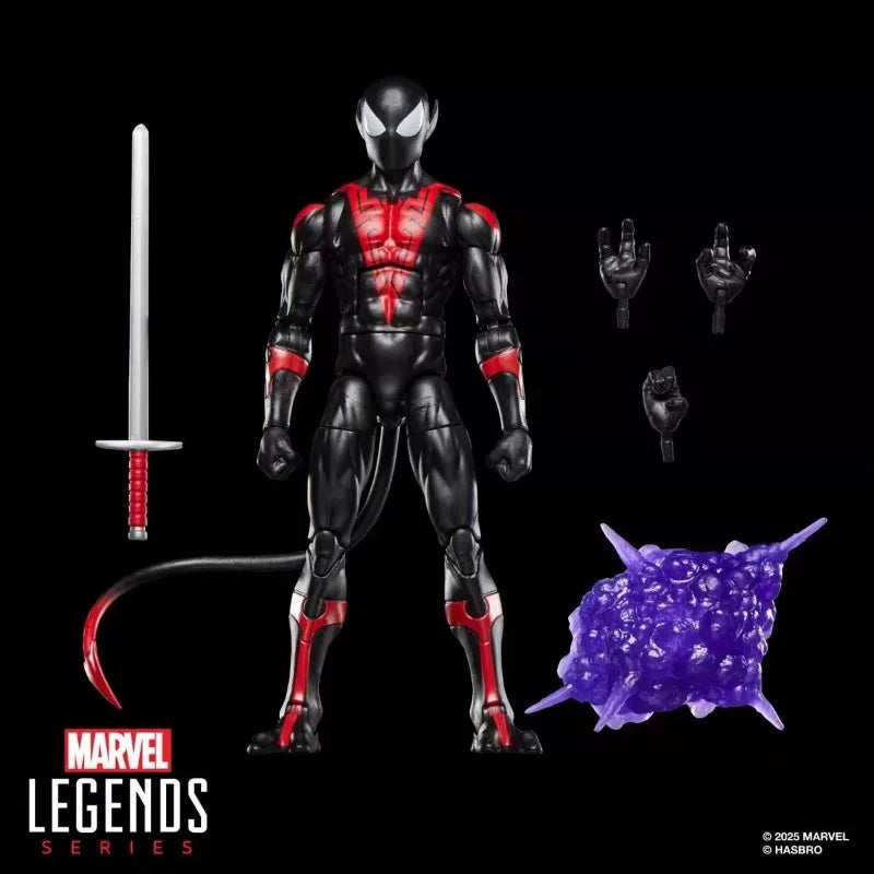 Original Hasbro Marvel Legends Series UNCANNY Spider-Man NIGHTCRAWLER Action Toy Figure Collection