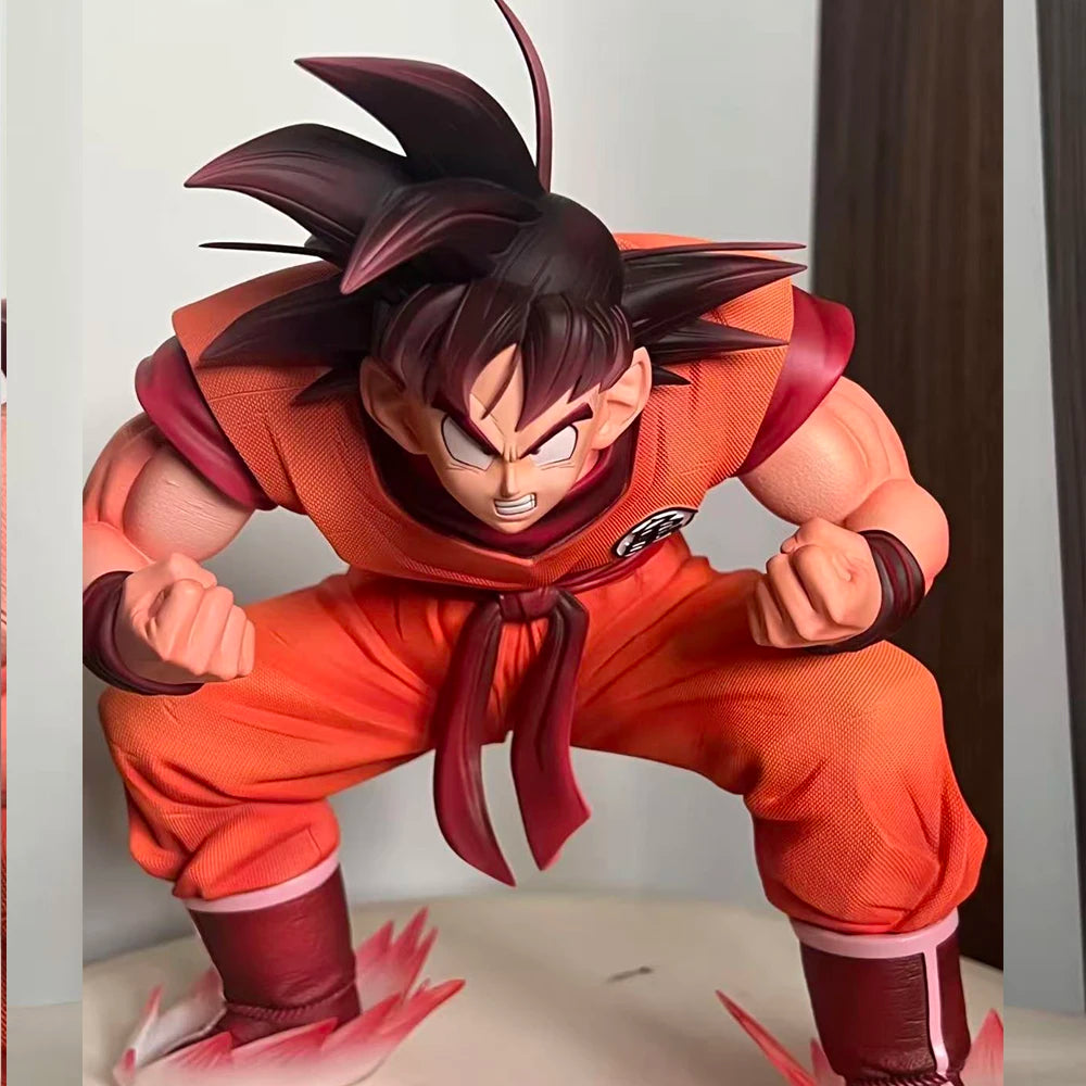 17cm/6.69inch Anime Dragon Ball Z Kaiouken Goku Figure Super Saiyan Son Goku Action Figurine VF Statue Collection Model Toy Gift